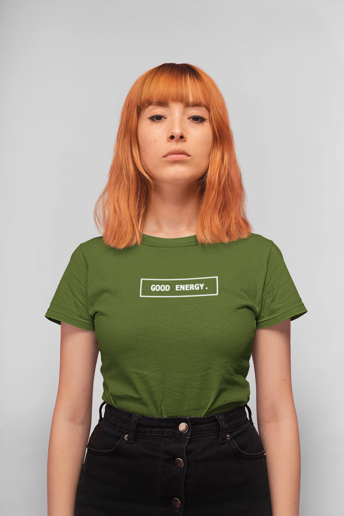 "Signature" Olive GE T-Shirt