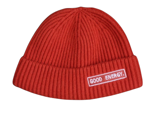 Orange GE Beanie